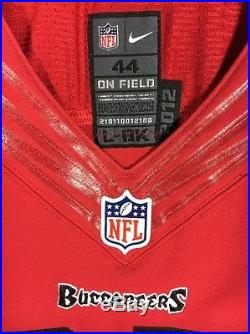 Legarrette Blount Patriots Tampa Bay Buccaneers 2012 Game Issued Nike Jersey 42
