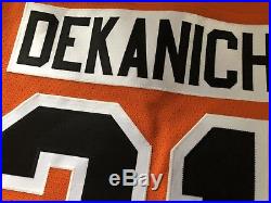 Lehigh Valley Phantoms Game Issued AHL Authentic Specialty Alt Jersey Dekanich