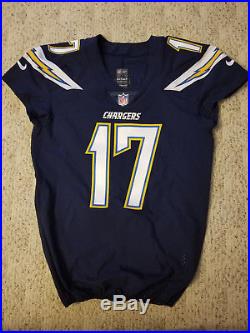 Los Angeles Chargers Phillip Rivers 2017 Game Issued Jersey un-Worn San Diego