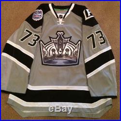 Los Angeles Kings Tyler Toffoli 14' Coors Light Stadium Game Used Issued Jersey