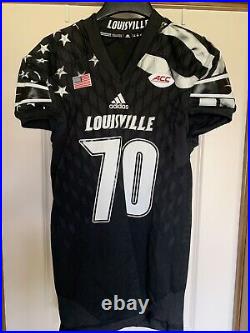 Louisville Cardinals Authentic Game Issued Used Jersey sz 3xL
