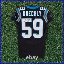 Luke Kuechly Carolina Panthers Nike Game / Team Issued Signed Jersey Sz. 42