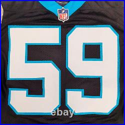 Luke Kuechly Carolina Panthers Nike Game / Team Issued Signed Jersey Sz. 42