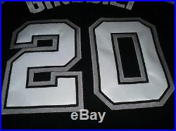 MANU GINOBILI 2005 San Antonio Spurs reebok game issued jersey authentic pro cut