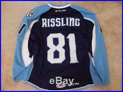 MILWAUKEE ADMIRALS (AHL) Game Issued RISSLING CCM jersey size 56