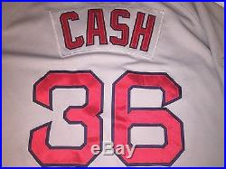 Majestic Authentic Game Issued Kevin Cash Boston Red Sox 2008 Japan Jersey Sz 48