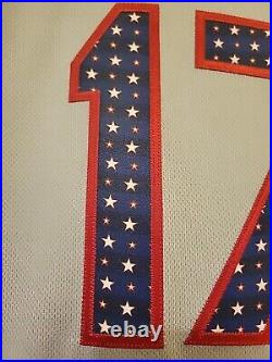 Majestic Chicago White Sox Stars Stripes Ken Griffey Jr Team Issued Game Jersey