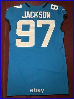 Malik Jackson Jacksonville Jaguars NFL Team Issued Game Jersey (Tennessee)