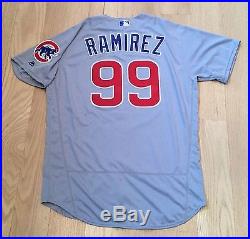 Manny Ramirez Game Issued Used Worn Chicago Cubs Jersey World Series 2016 Mlb
