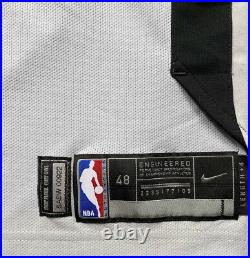 Manu Ginobili Spurs Game Jersey Nba Champion Nike Worn Used Issued Last Season