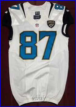 Marcel Jensen Jacksonville Jaguars NFL Team Issued Game Jersey (Fresno State)