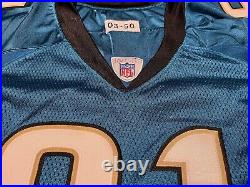 Marco Coleman Jacksonville Jaguars NFL Team Issued Teal Game Jersey (GA Tech)