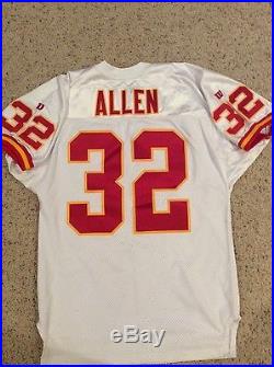 Marcus Allen signed game used game issued jersey