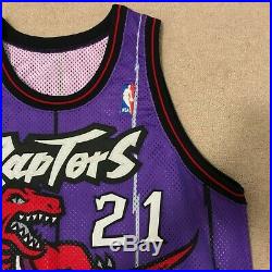 Marcus Camby Toronto Raptors Champion Jersey Game Issued Size 48 Length +3 Nba