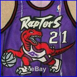 Marcus Camby Toronto Raptors Champion Jersey Game Issued Size 48 Length +3 Nba