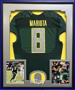 Marcus Mariota Oregon Ducks Team Issued Game Jersey Signed Not Worn