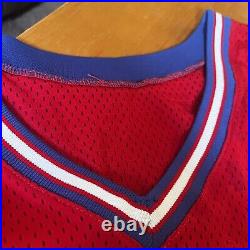 Mario Bennett Los Angeles Clippers Game Issued Vintage Champion Jersey'99-00 52