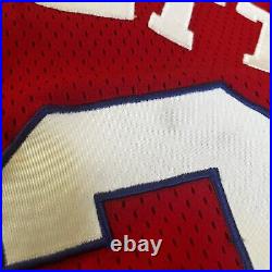 Mario Bennett Los Angeles Clippers Game Issued Vintage Champion Jersey'99-00 52