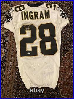 Mark Ingram New Orleans Saints Signed Team Issued Game Jersey Alabama Heisman