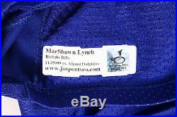 Marshawn Lynch 2009 Signed Game Issued Buffalo Bills Worn Jersey Uniform Loa