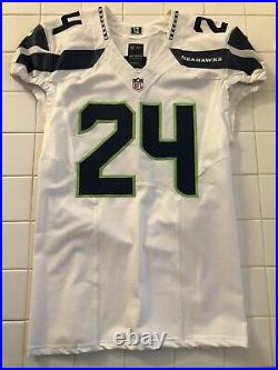 Marshawn Lynch Team Issued Seattle Seahawks jersey game used worn issue jersey