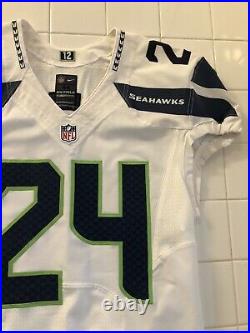 Marshawn Lynch Team Issued Seattle Seahawks jersey game used worn issue jersey