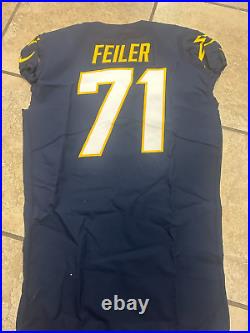 Matt Feiler Game-Issued Jersey San Diego Chargers