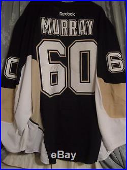 Matt Murray Pittsburgh Penguins 2013-14 Game Issued Tagged Camp Jersey COA