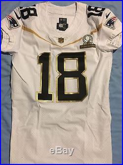 Matthew Slater NFL Pro Bowl New England Patriots Game Issued Jersey
