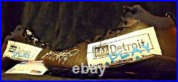 Matthew Stafford Game Issued Cleats Autograph PSA / DNA NFL My Cause My Cleats