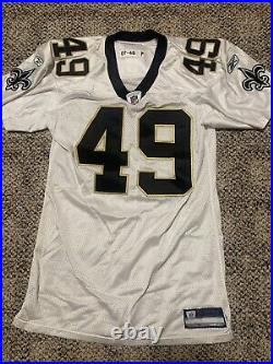 Maxwell 2007 New Orleans Saints #49 Game Issued Jersey Kentucky Team
