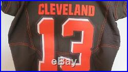 McCown Cleveland Browns Game Used Issued Jersey, also Odell Beckham Jr's number