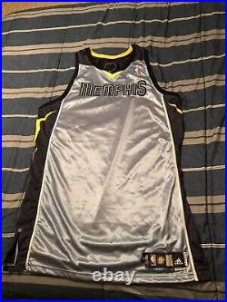 Memphis Grizzlies Alternate Game Jersey Team Issued Rare 2009/10 Sewn Iverson