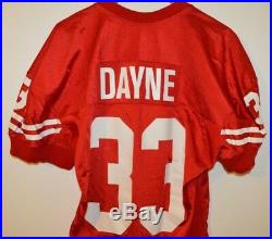 Mens Wisconsin Badgers Reebok Player Game Issued Rose Bowl Football Jersey Dayne