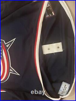 MiC Game Issued Cam Atkinson Columbus Blue Jackets Jersey