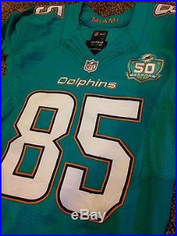 Miami Dolphins Greg Jennings Game Issued Jersey 85