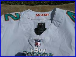 Miami Dolphins White Alterraun Verner 2017 Game Used / Issued Jersey UCLA