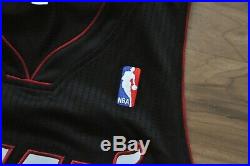 Miami Heat Adidas Rev30 Mesh Blank Game Issue Dwyane Wade Sewn Men Black L+2