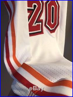 Miami Heat Hwc Team Issued game Jersey Justise Winslow XL+2 pro cut rev 30 mesh
