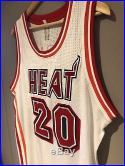Miami Heat Hwc Team Issued game Jersey Justise Winslow XL+2 pro cut rev 30 mesh