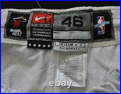 Miami Heat Nike Authentic Shorts 99/00 Team Issue Game Worn Pro Cut 46+2