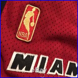 Miami Heat Pro Cut Game Issued Jersey Shorts Gold NBA Authentic 42 Hardaway