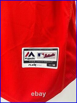 Miami Marlins 2016 Game Used Team Issued Majestic Spring Training Jersey Size50