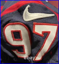 Michael Dwumfour Houston Texans NFL Authentic Team Issued Game Jersey (Rutgers)