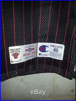 Michael Jordan 100% Authentic 95/96 Champion Game Issued Jersey Body + 3 Rare