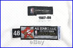 Michael Jordan 2003 Game Issued Pro-cut Last All-star Game Jersey Bulls Wizards