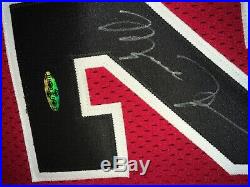 Michael Jordan UDA signed auto game issued pro-cut jersey 95-96 season