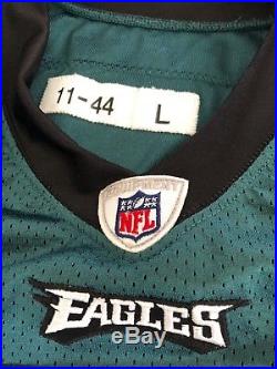 Michael Vick Philadelphia Eagles Game Issued Jersey sz 44 + 2 NFL 2011 Football