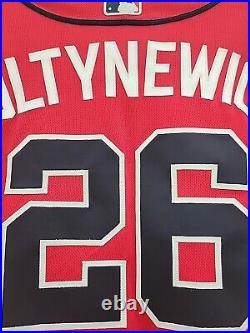 Mike Foltynewicz 2020 Game Issued/Worn Jersey Atlanta Braves MLB Authenticated