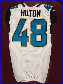 Mike Hilton Jacksonville Jaguars NFL Team Issued Rookie Game Jersey (Ole Miss)